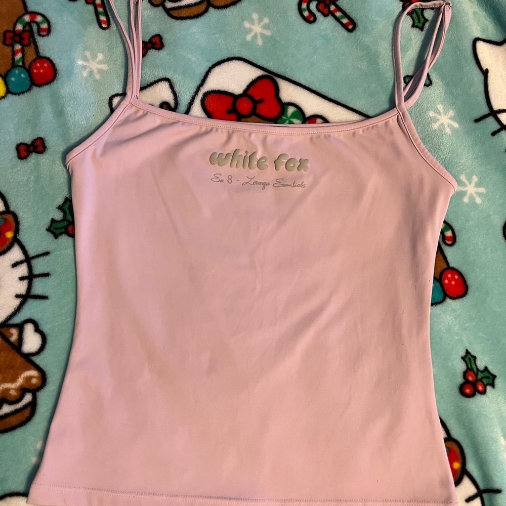 Pink white fox SHORTS ONLY